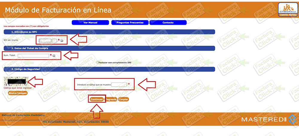 C Mo Facturar En Chedraui Facturar En L Nea Factura Click