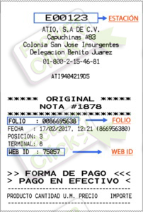 TICKET GASISLO FACTURACION 2020-1