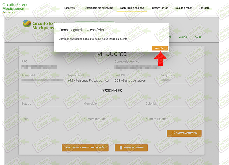 CIRCUITO EXTERIOR MEXIQUENSE FACTURACION 2024-10