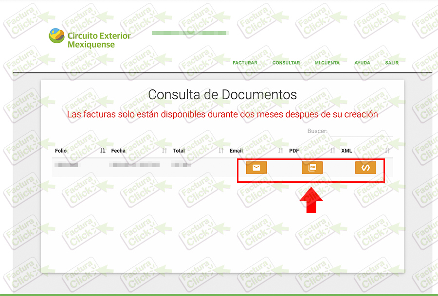 CIRCUITO EXTERIOR MEXIQUENSE FACTURACION 2024-12