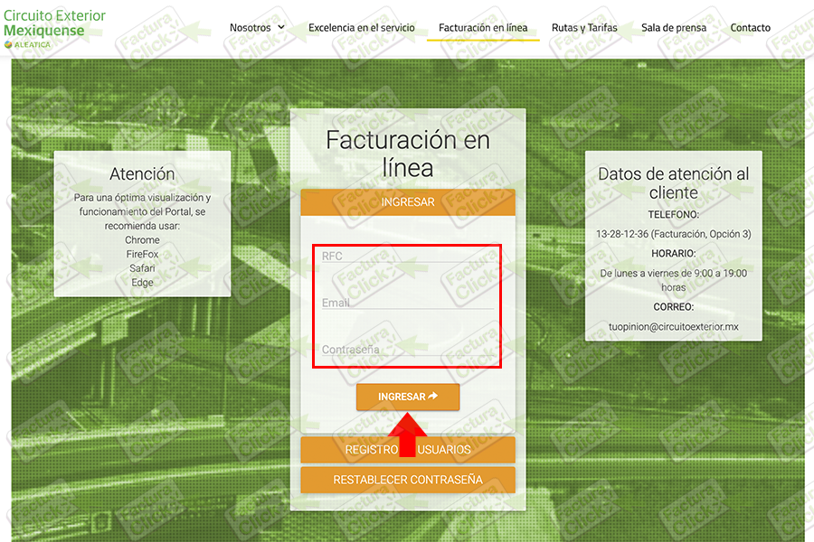 CIRCUITO EXTERIOR MEXIQUENSE FACTURACION 2024-4