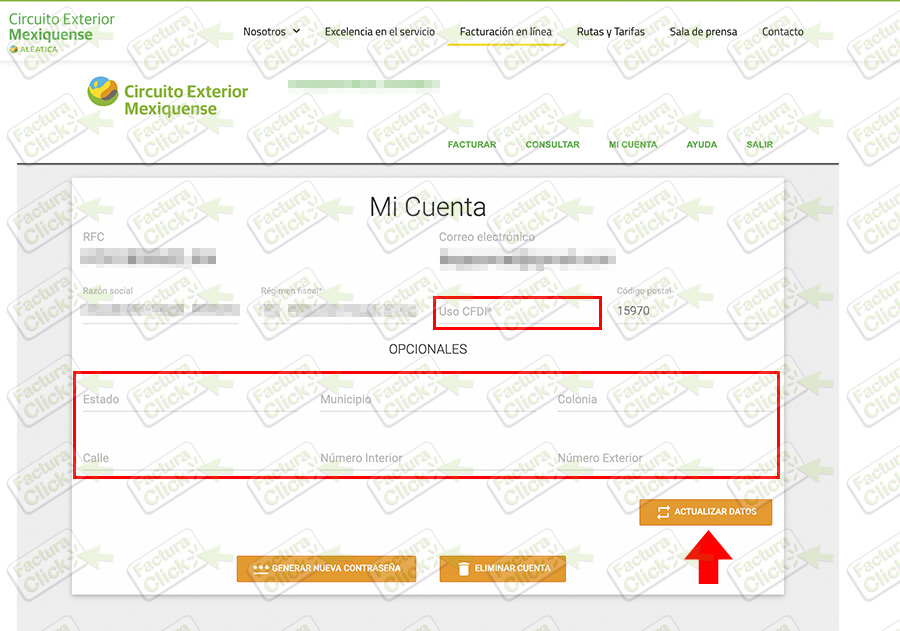 CIRCUITO EXTERIOR MEXIQUENSE FACTURACION 2024-9