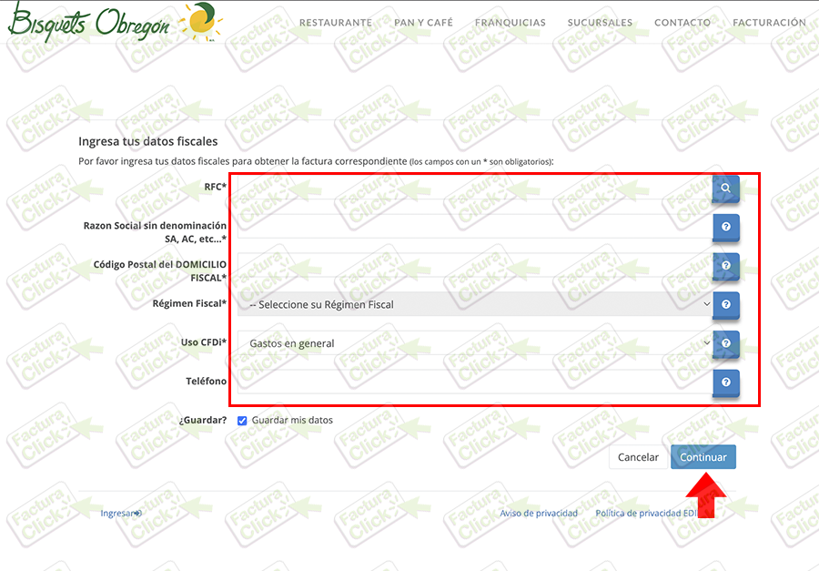 LOS BISQUETS OBREGON FACTURACION 2025-3