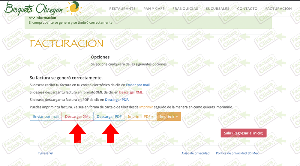 LOS BISQUETS OBREGON FACTURACION 2025-5
