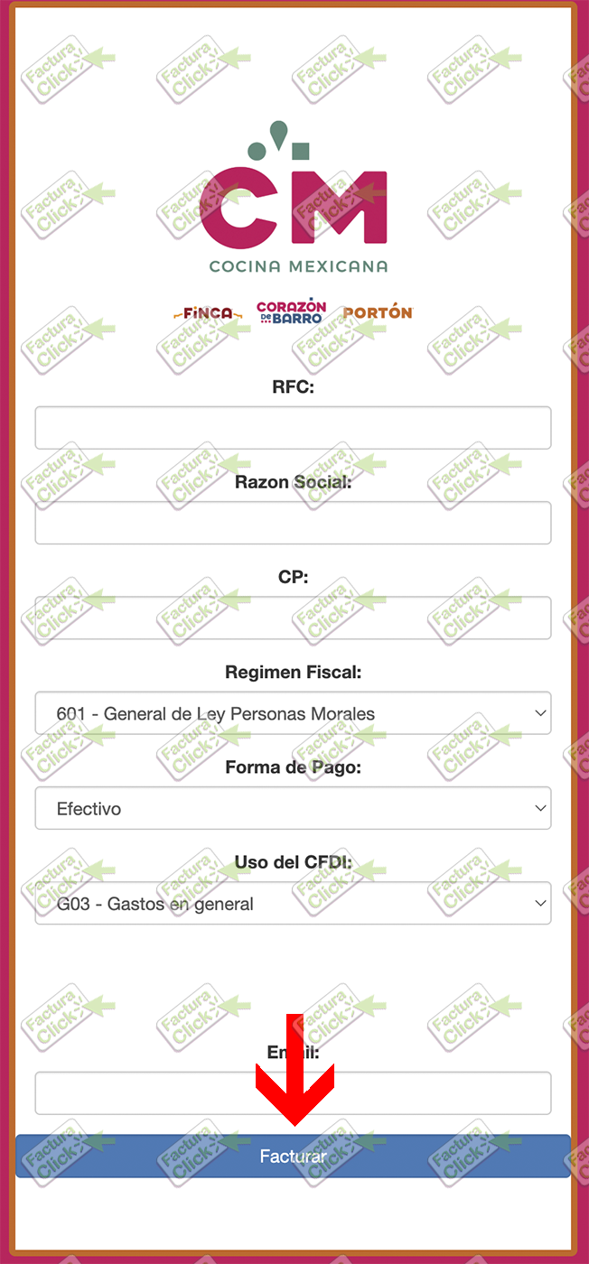 PORTON FACTURACION 2026 - 2