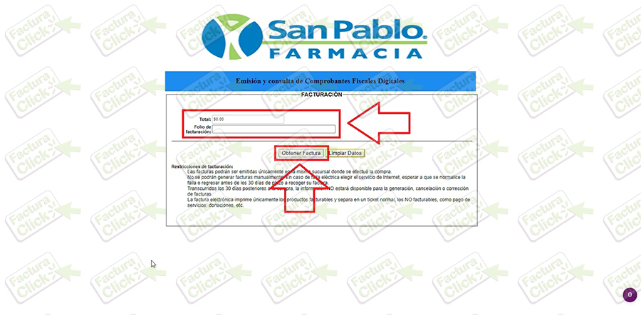 FARMACIA SAN PABLO FACTURACION 2021-1