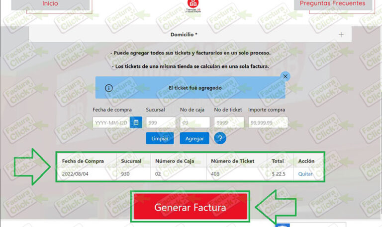 ¿Cómo Facturar En Tiendas 3B? | Factura En Línea | Factura Click