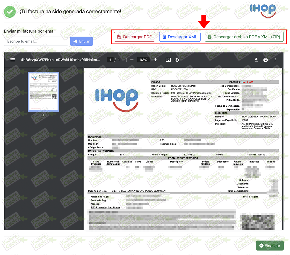 IHOP FACTURACION 2024-5