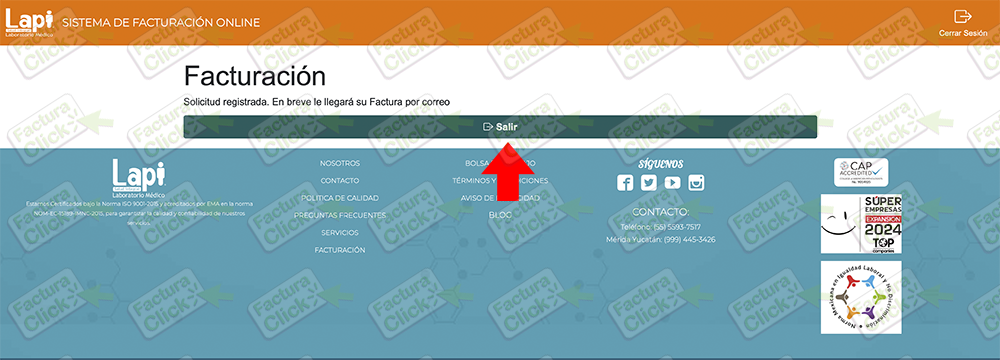 LAPI LABORATORIOS FACTURACION 2025-7
